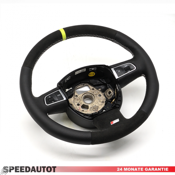 Volant Tuning Cuir DSG S-LINE Pour Audi A4 A6 A8 A5 - Remis à Neuf, Livraison Rapide Sous 5 Jours !