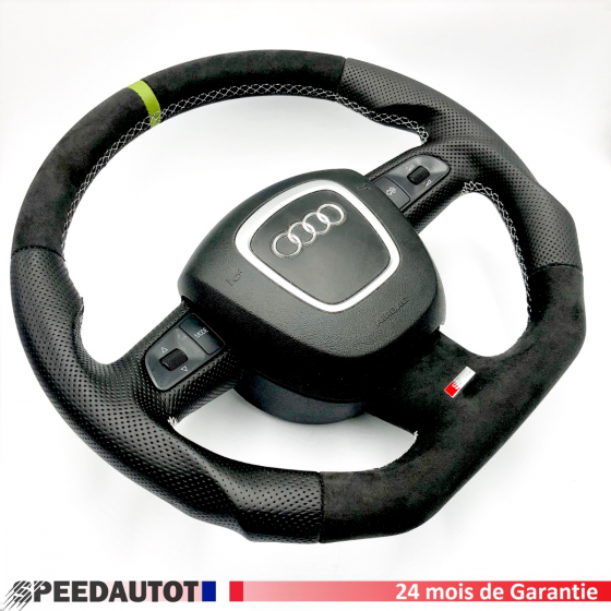 Tuning Volant en Alcantara S-Line AUDI A3 A6 A4 A5 8T et airbag Couverture  en cuir de volant, pièces d'auto reconditionnées - Boutique en ligne  speedautot