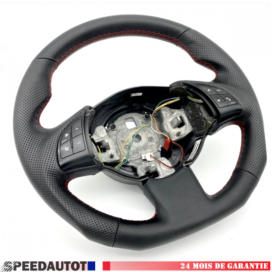 Volant 3D Époxy Style De Voiture Adapté Pour Fiat Punto Abarth 500