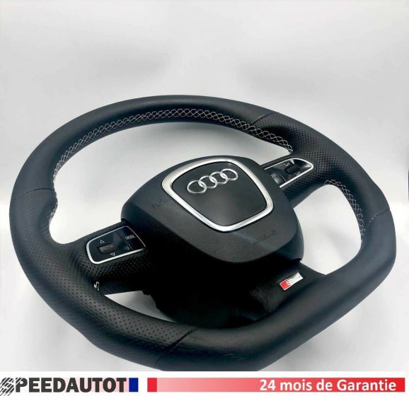 S-LINE Mise au Point Aplati Noir Volant Audi A4, 8e, 8k Multifun ...