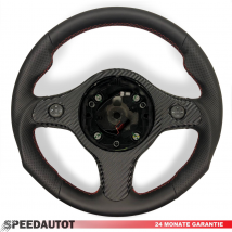 Tausch Tuning Multifunktion Lenkrad Abgeflacht Lederlenkrad ALFA Brera