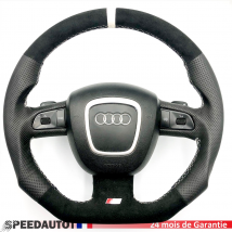 Volant Tuning S-Line En Cuir DSG Pour Audi A4, A6, A8, A5 - Remis à Neuf (remanufacturé) - Garantie 24 Mois
