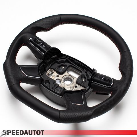 Tausch Audi A4 A2 A3 Q7 Tunning Abgeflacht Lenkrad multif. DSG 4-Speichen