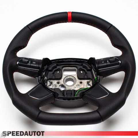 Tausch Audi A4 A2 A3 Q7 Tunning Abgeflacht - Lenkrad Multif. 4-Speichen