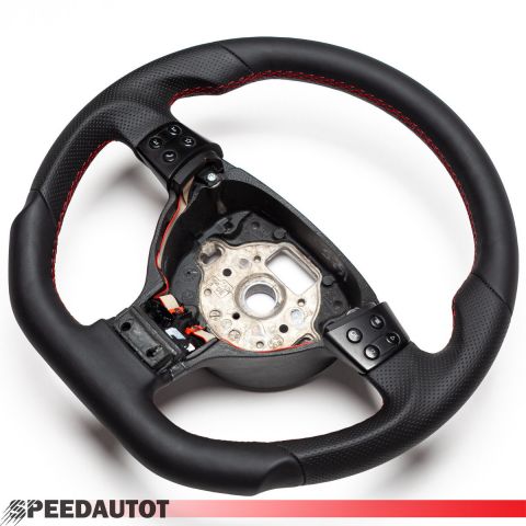 volant plat pour VW Golf 5 V GT Touran 1T1 Caddy 2K Passat 3C