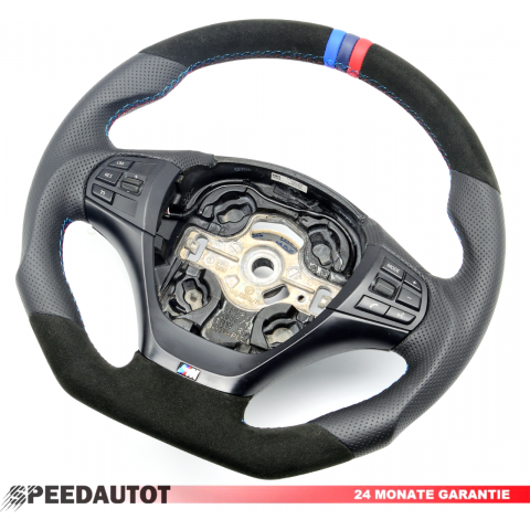 Volant cuir aplati BMW F20 F21 F22 F30 F31 F34 sans airbag Echange standard
