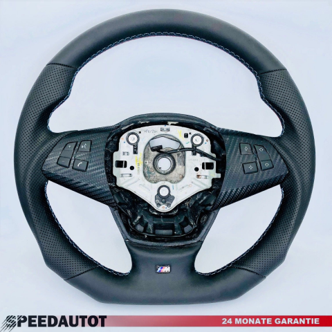 Tuning Abgeflacht Alcantara Lenkrad BMW E70, E71 Steering Wheel