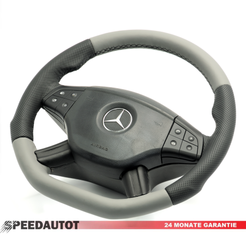 Volant en cuir aplati DSG MERCEDES ML W164 Echange standard